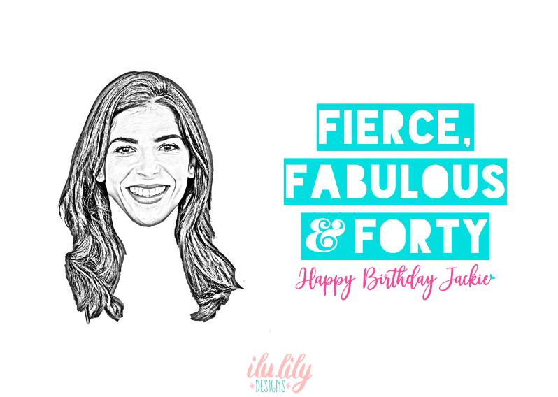 Custom Birthday Koozie - Personalized Cozie with Custom Caricature Design | 12oz Can Cooler