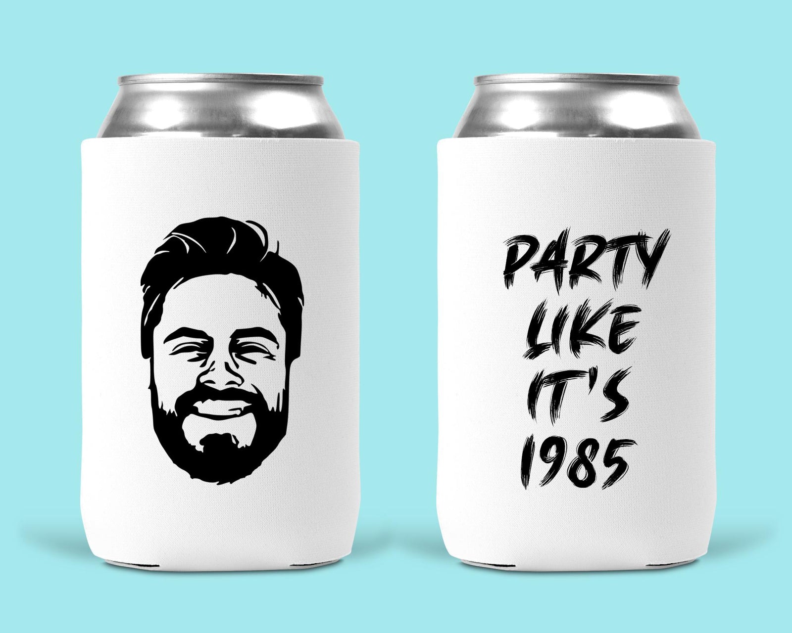 Custom Birthday Koozie - Personalized Can Cooler | Fun Birthday Favors & Drink Insulator