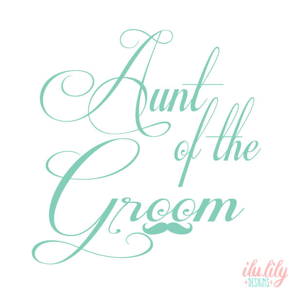 Personalized Canvas Tote Bag for Brides by Ilu.Lily