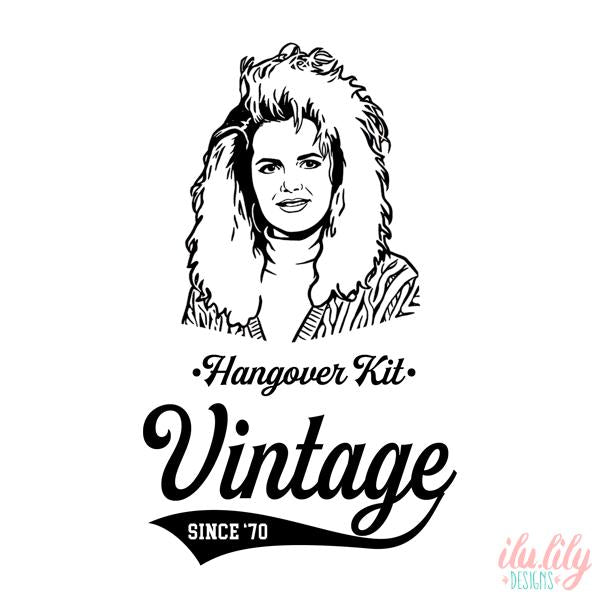 Custom Caricature Hangover Kit – Personalized Birthday Party Favor Bags