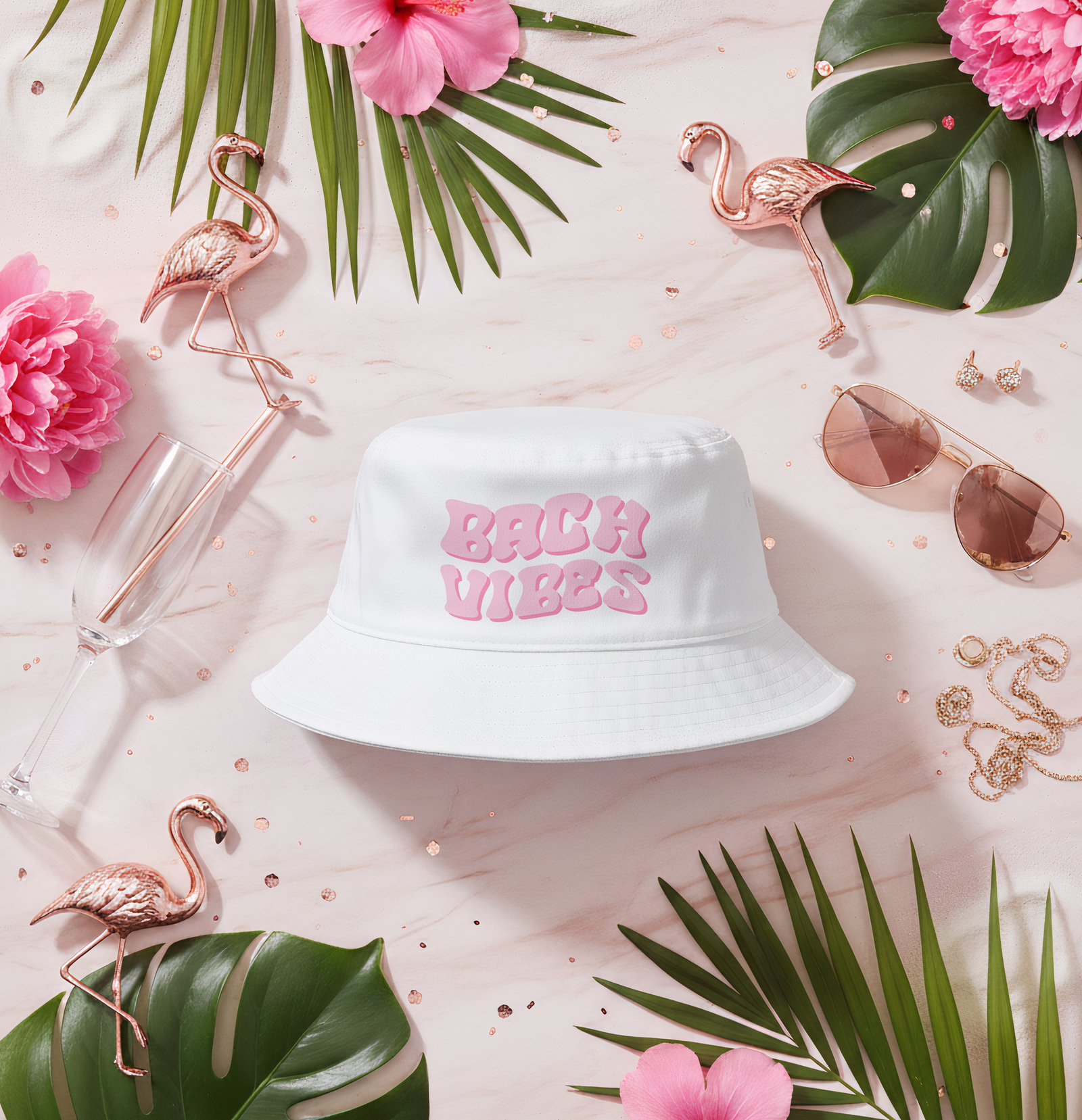 Bach Vibes Bucket Hat | Recycled Polyester Bachelorette Party Hat