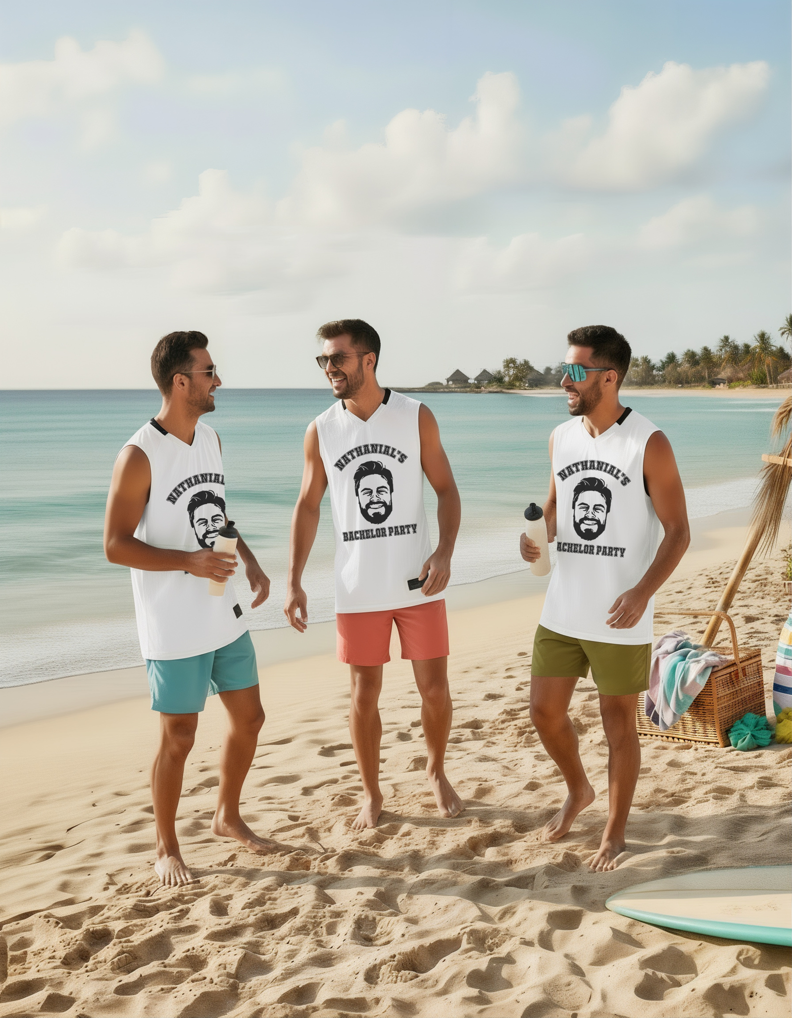 Bachelor Party Jersey | Custom Bachelor Face Jersey