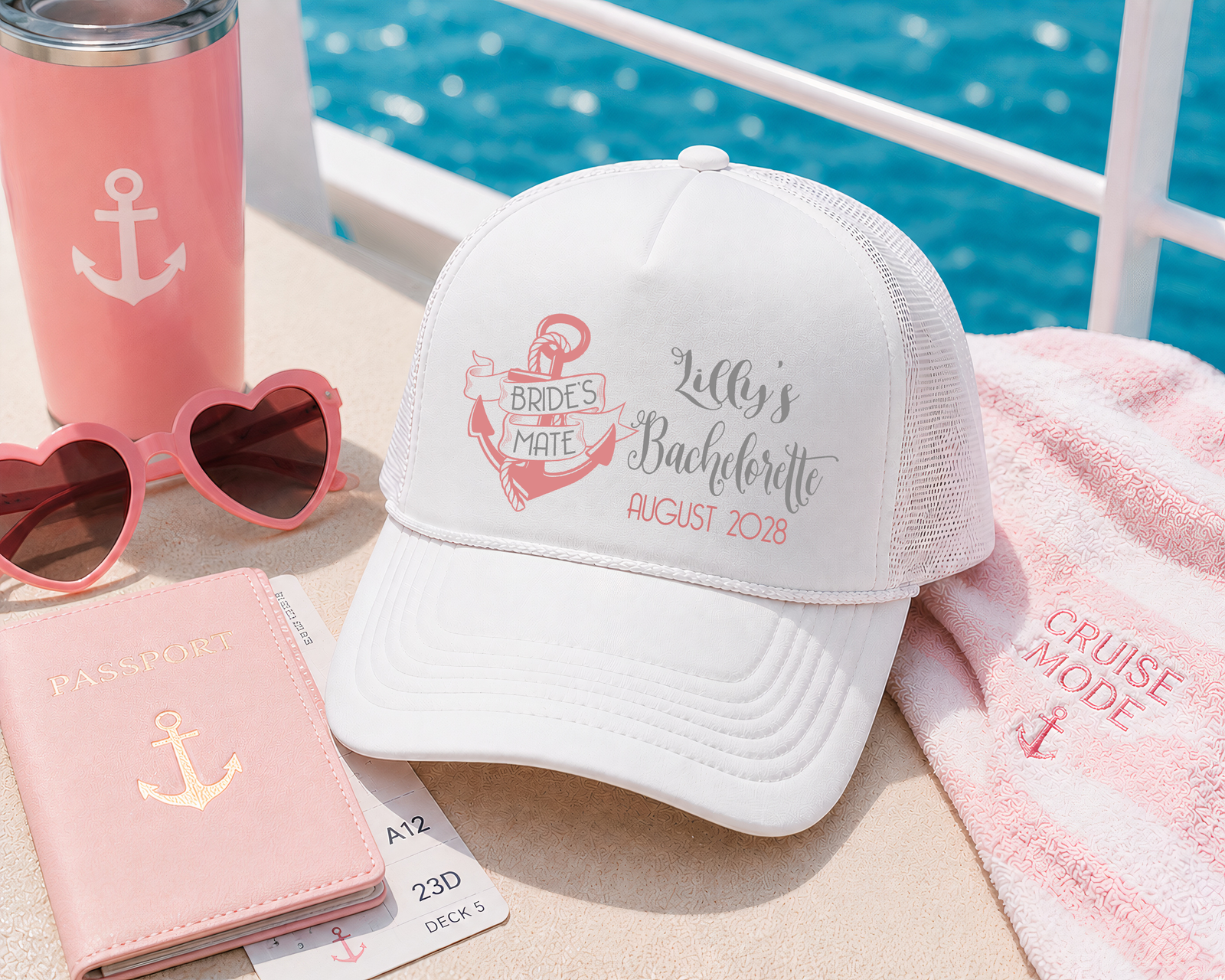 Bachelorette Party Trucker Hats | Bridal Party Hat | Bride's Mate