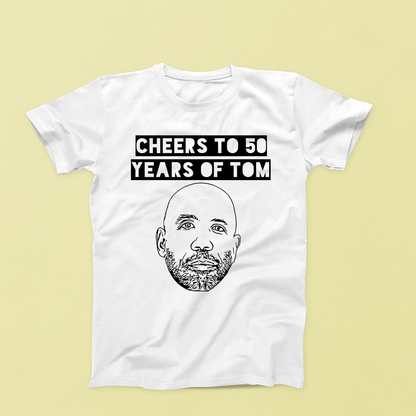 Custom Caricature T-Shirt – Personalized Birthday Party Favor With Unique Photo Design