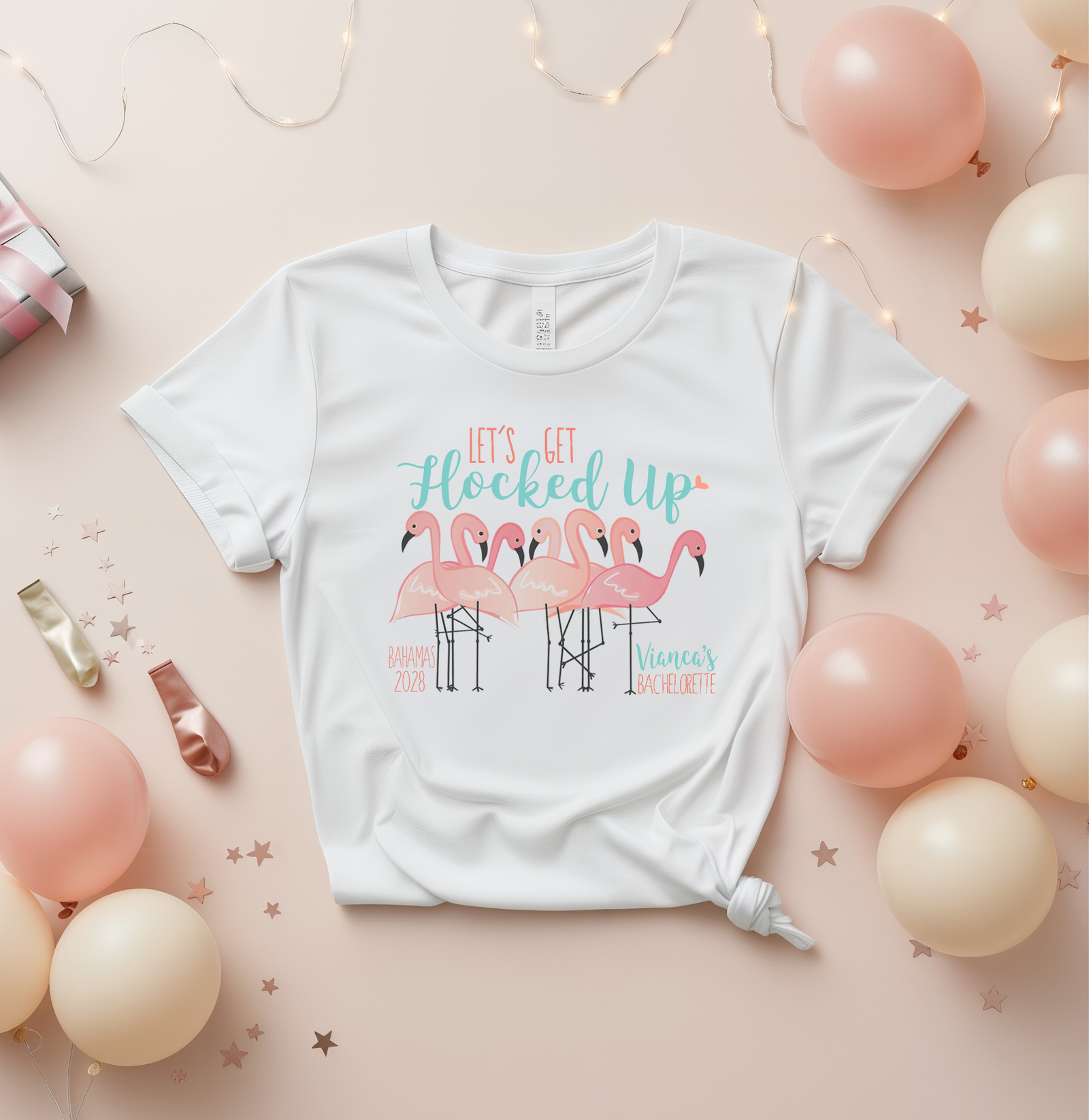 Bachelorette Party Tank - Racerback Flaming Bridal Party Shirt For Bride Tribe