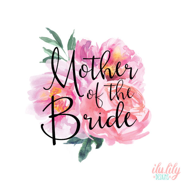Personalized Canvas Tote Bag for Brides by Ilu.Lily