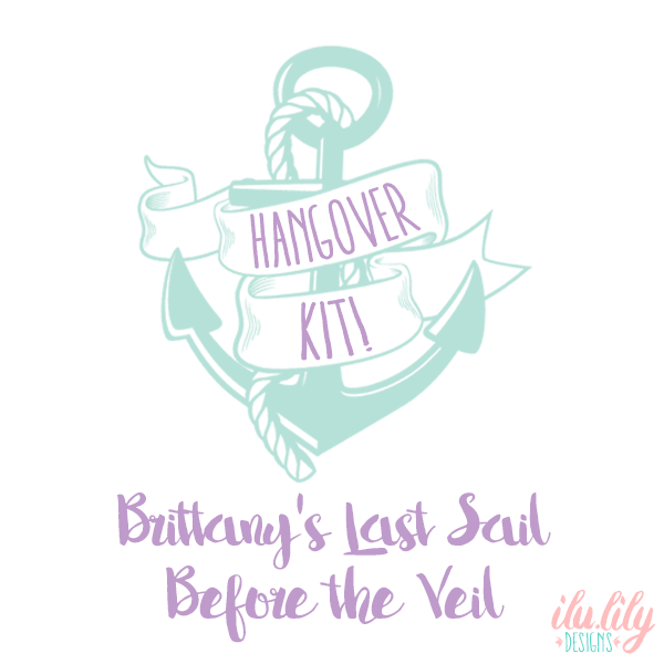 Personalized Party Favor Bag for Bachelorette Parties by Ilu.Lily