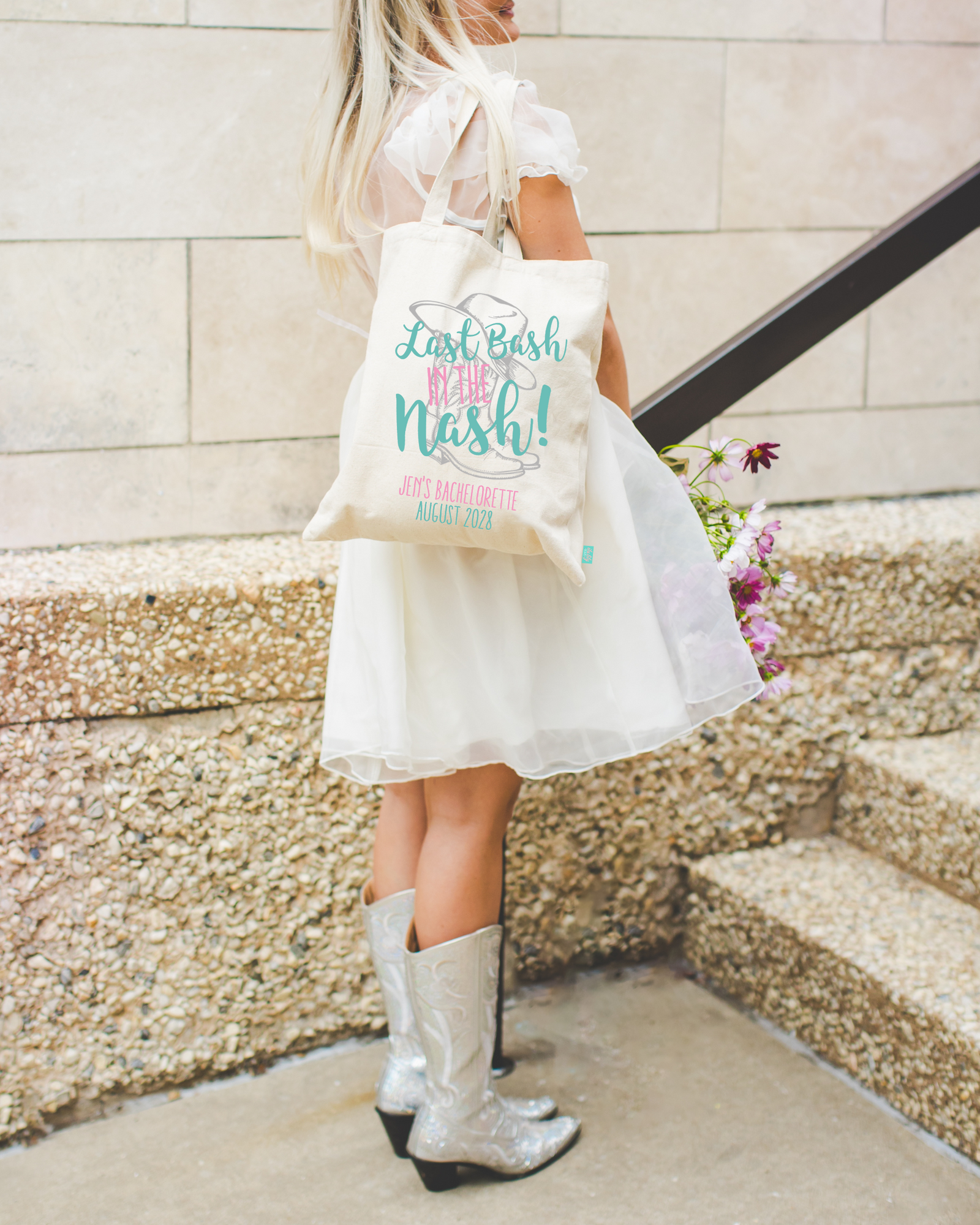 Bachelorette Party Nashville, TN Tote Bag | Nashville Tote Bag | Last Bash in the Nash