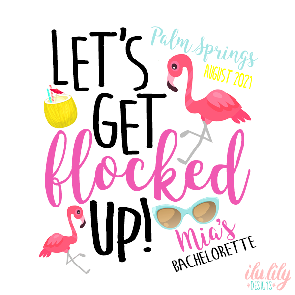 Bachelorette Party Tank Tops - Matching Racerback Cotton Blend Shirts For Bride Tribe