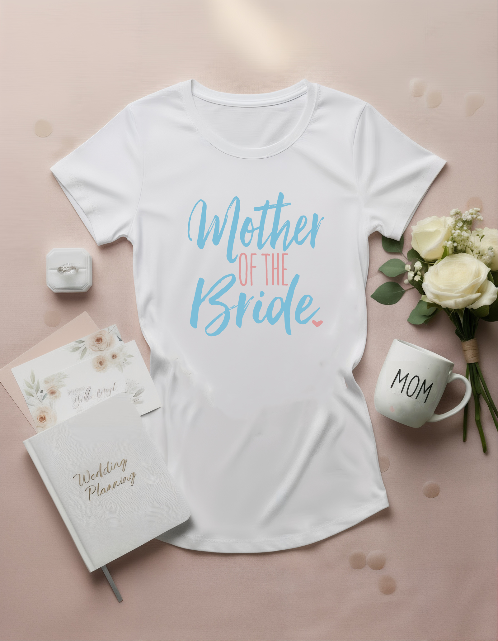 Wedding Party T-Shirt | Mother of the Bride