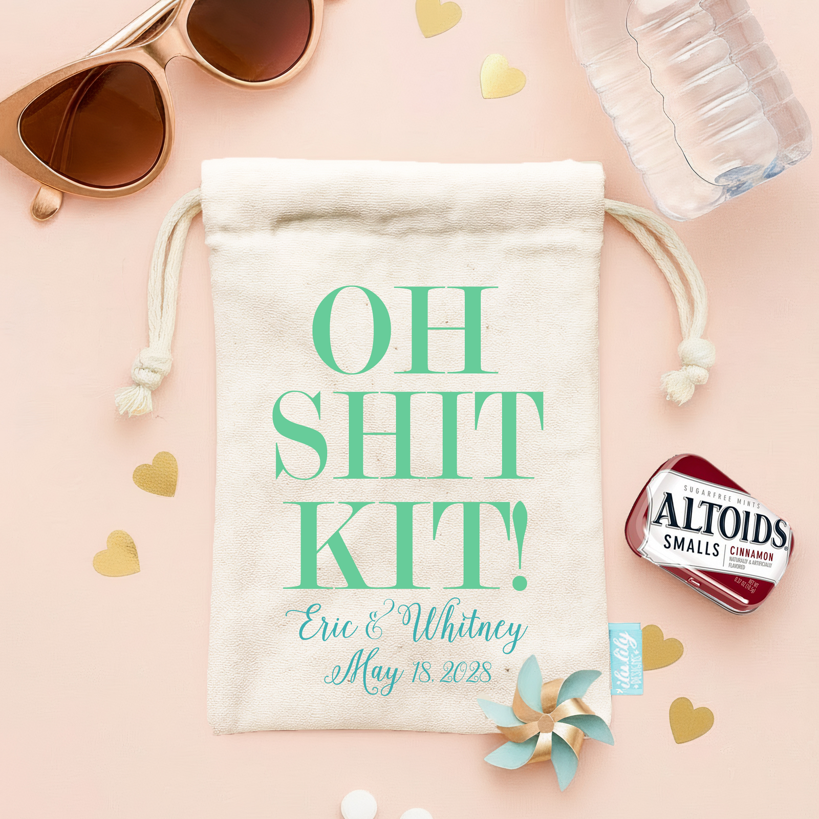 Wedding Hangover Favor Bag | Fancy Oh Shit Kit