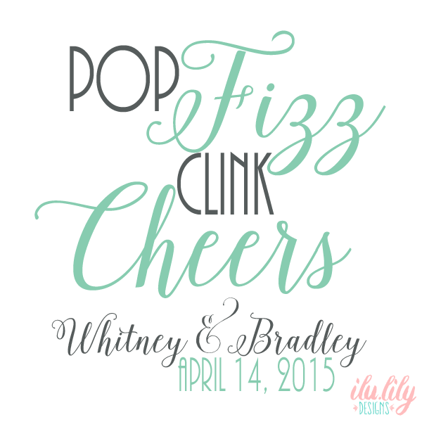 Wedding Welcome Tote Bag | Pop Fizz Clink Cheers