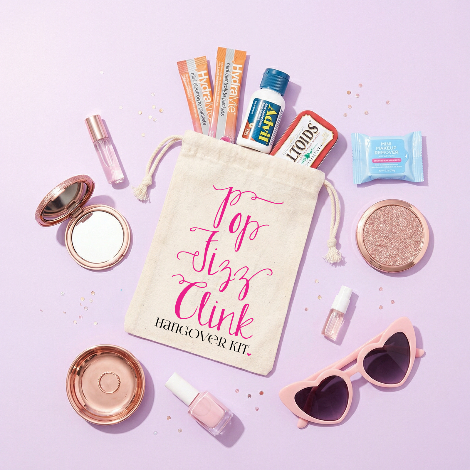 Wedding Hangover Favor Bag | Pop Fizz Clink