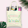 Wedding Welcome Tote Bags | Puerto Rico Tote Bags | Puerto Rico Colorful Skyline