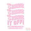 Bachelorette Hangover Kit Shake It Off | Bachelorette Party Favor Bags