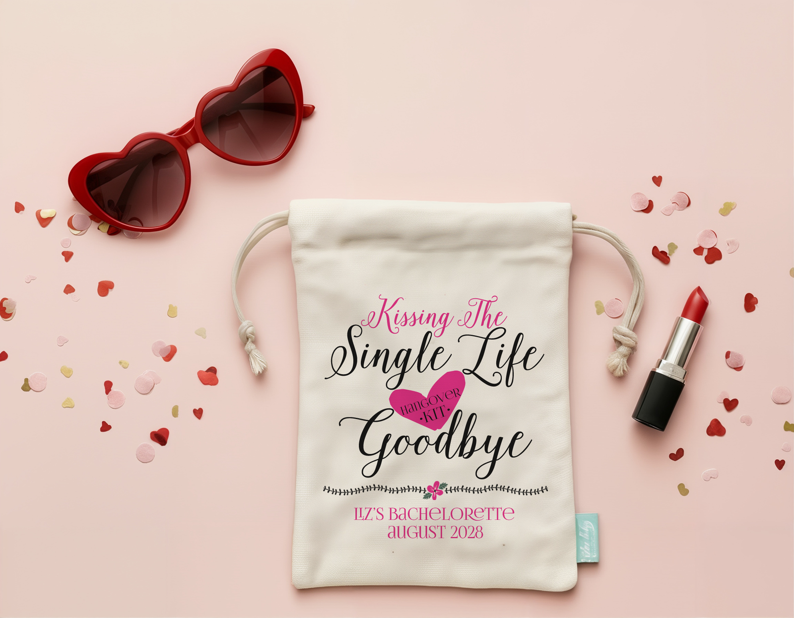 Single Life Bachelorette Hangover Favor Bag