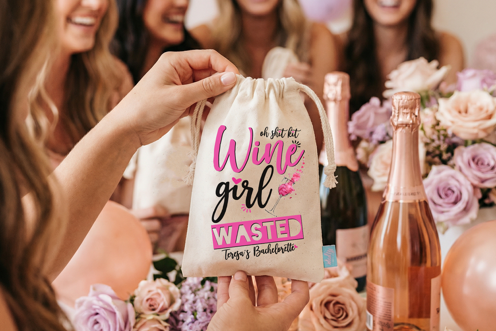 Bachelorette Party Hangover Kit | Wine Girl Wasted
