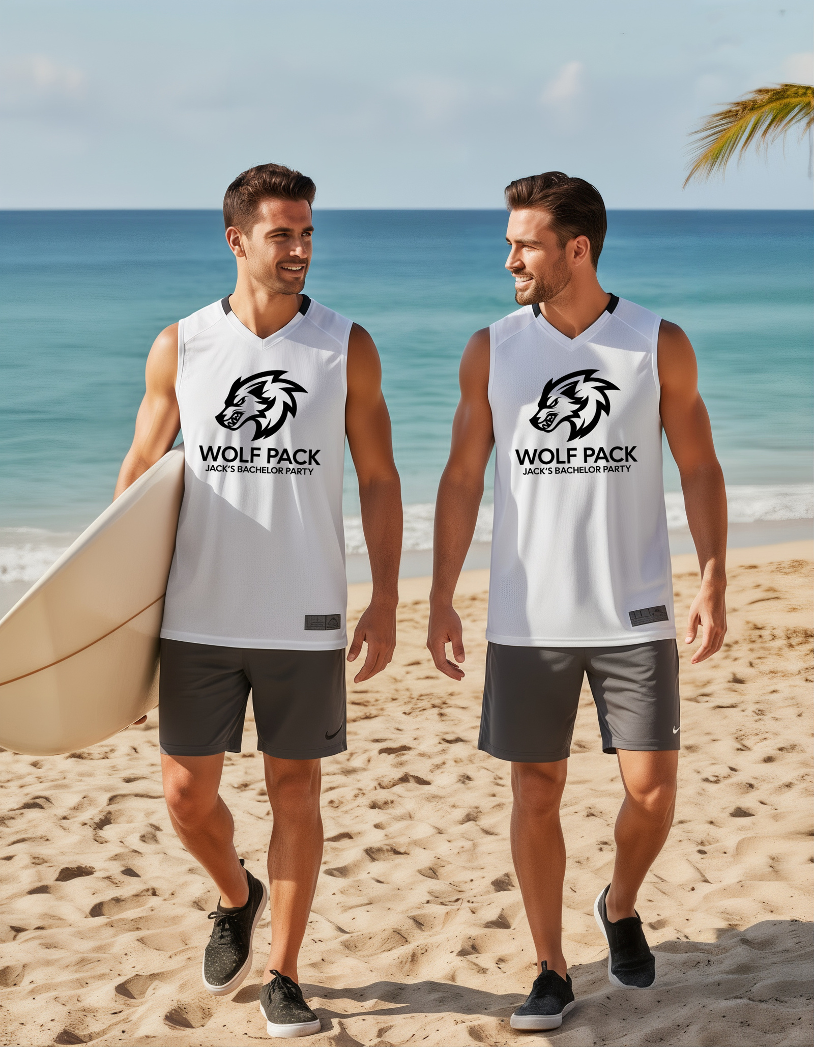 Bachelor Party Jersey | Custom Wolf Pack Bachelor Party Jersey