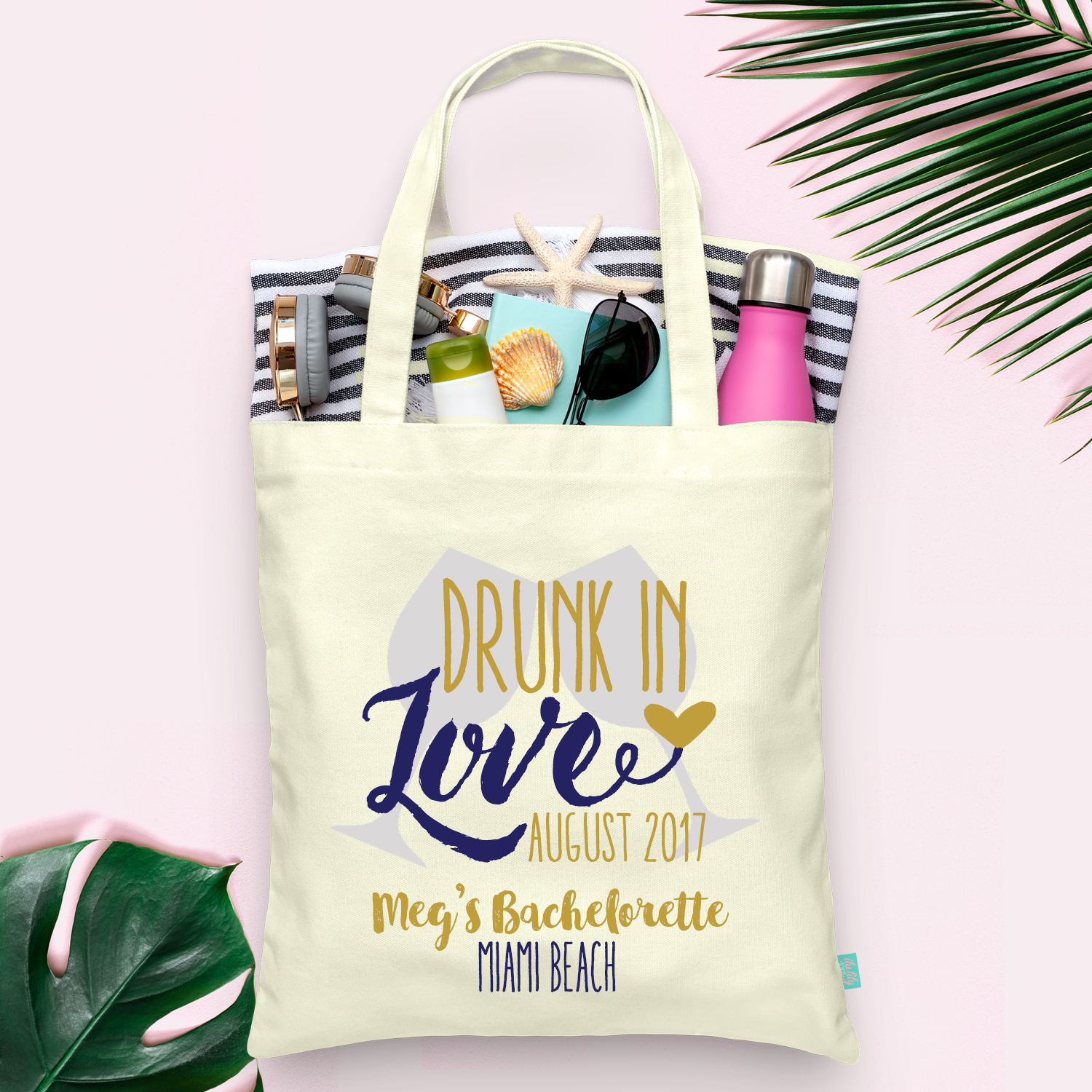 Bachelorette Party Vineyard Tote Bag | Wine Tasting Bachelorette | Drunk In Love