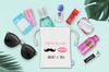 Wedding Favor Bag | Mr. &amp; Mrs. Mustache &amp; Lips