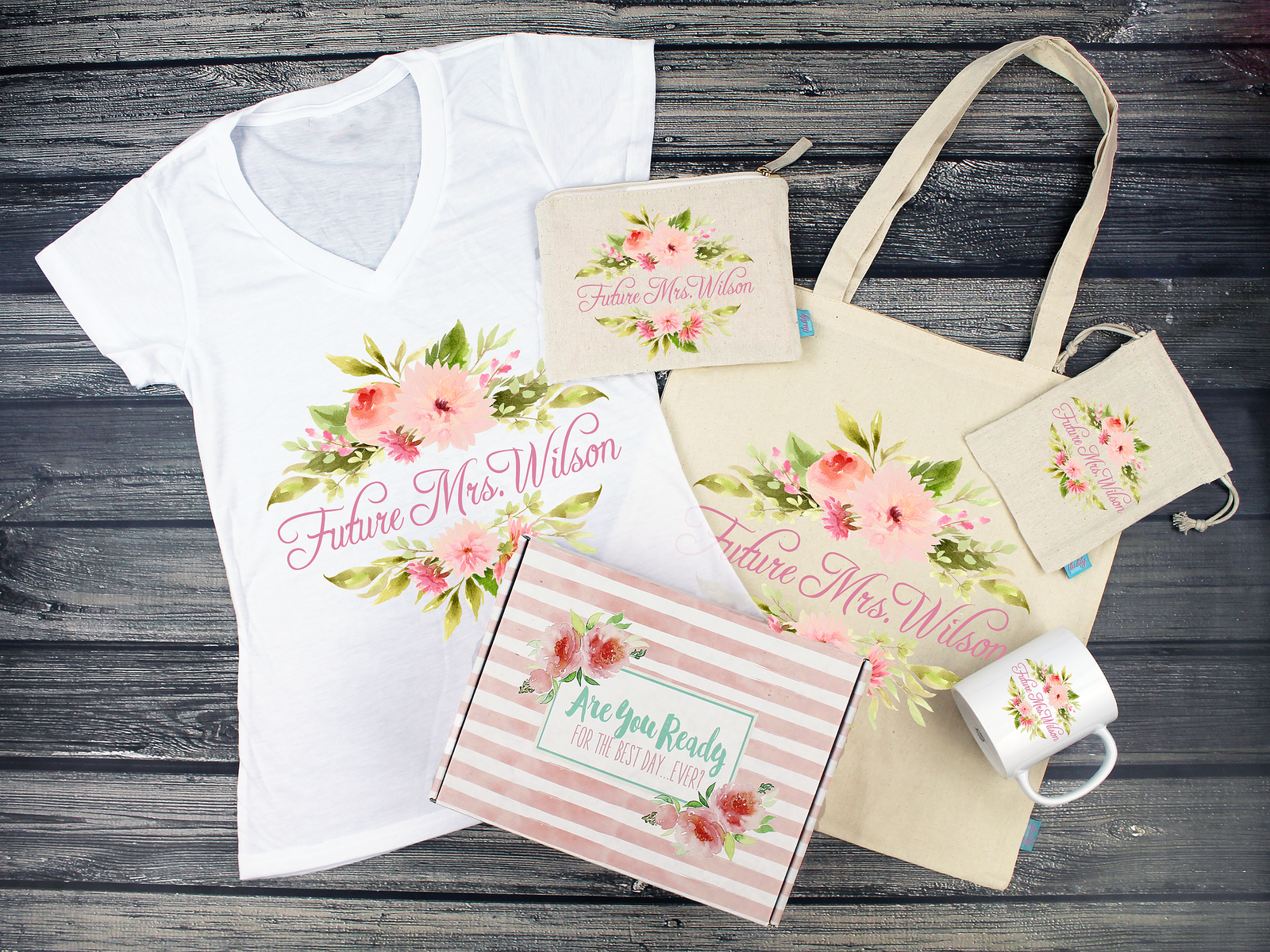 Personalized Gift Box For Bride | Future Mrs.