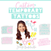 Custom Temporary Tattoo Bachelorette Party Favors | Bach &amp; Boujee