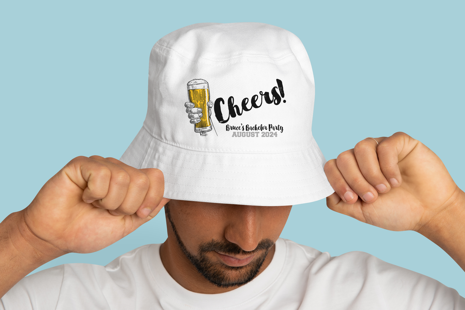 Bachelor Party Bucket Hat | Cheers Beer
