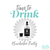 Bachelor Party Hangover Survival Kit with Supplies | Time to Drink Kit