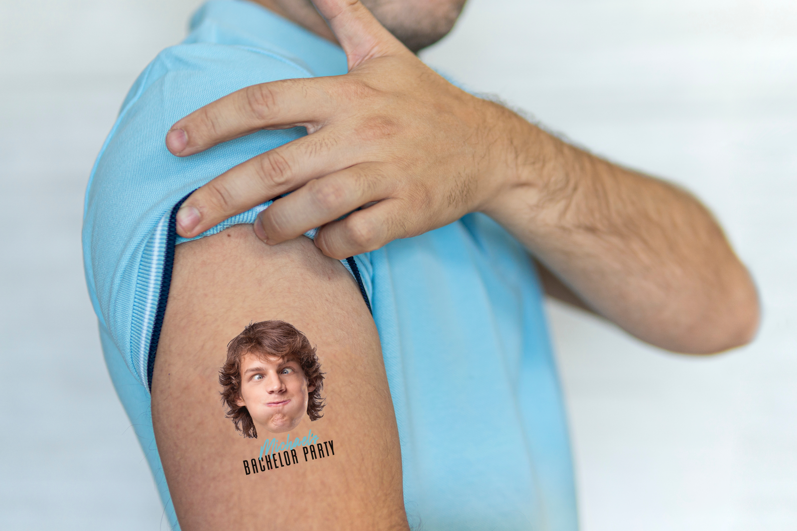 Custom Temporary Tattoo Bachelor Party Favors | Bachelor Party