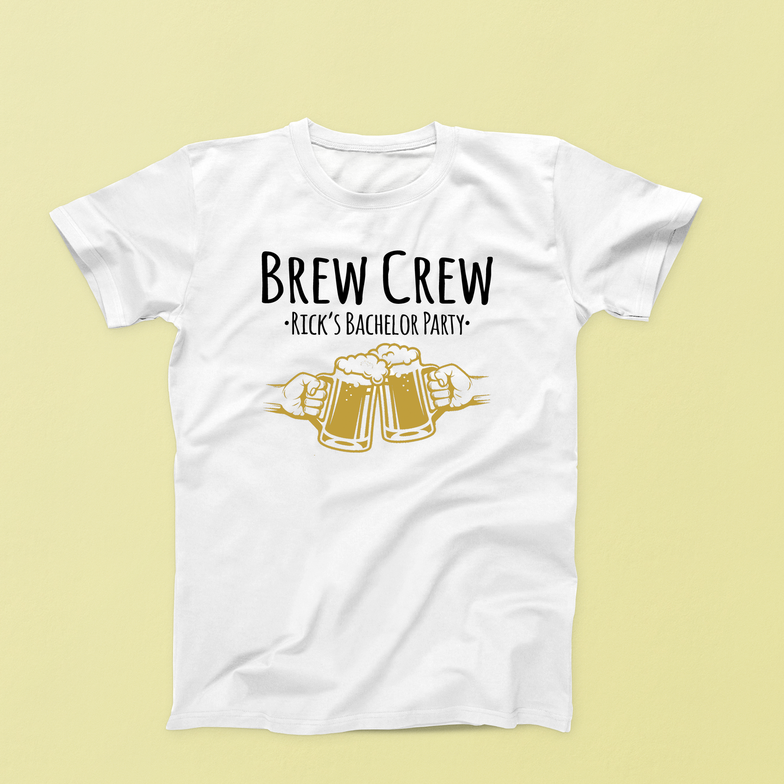 Bachelor Party Shirt | Custom Brew Crew Bachelor Party Shirt Funny