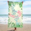 Bridal Party Beach Towel | Flamingo Bachelorette | Bride&#39;s Flock