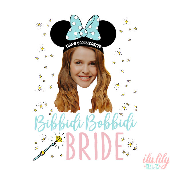Custom Temporary Tattoo Bachelorette Party Favors | Disney Bride