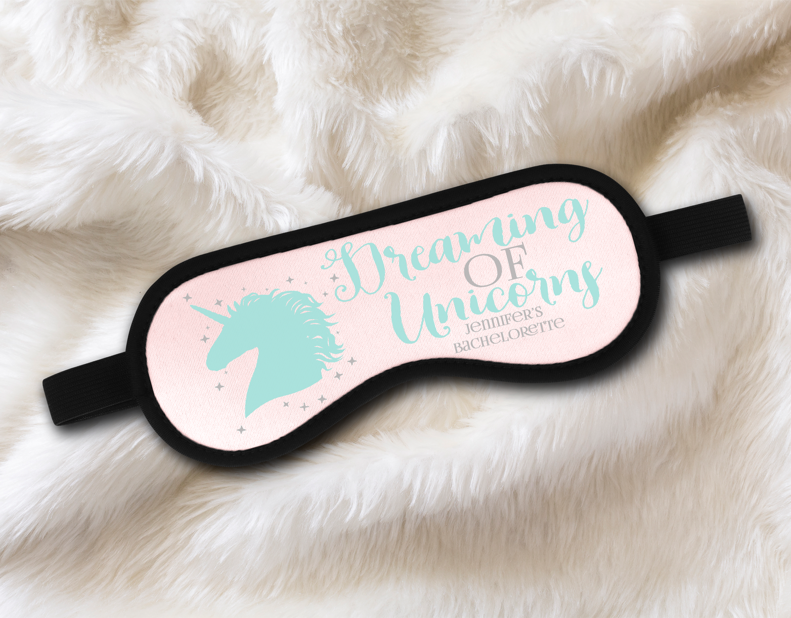 Bachelorette Party Sleep Mask Favors | Unicorn Bachelorette Party | Dreaming of Unicorns