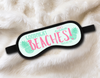 Bachelorette Party Sleep Mask Favors | Beach Bachelorette Sleepover | Goodnight Beaches