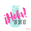Bachelorette Party Hangover Survival Kit with Supplies |Hola Oh Shit Kit