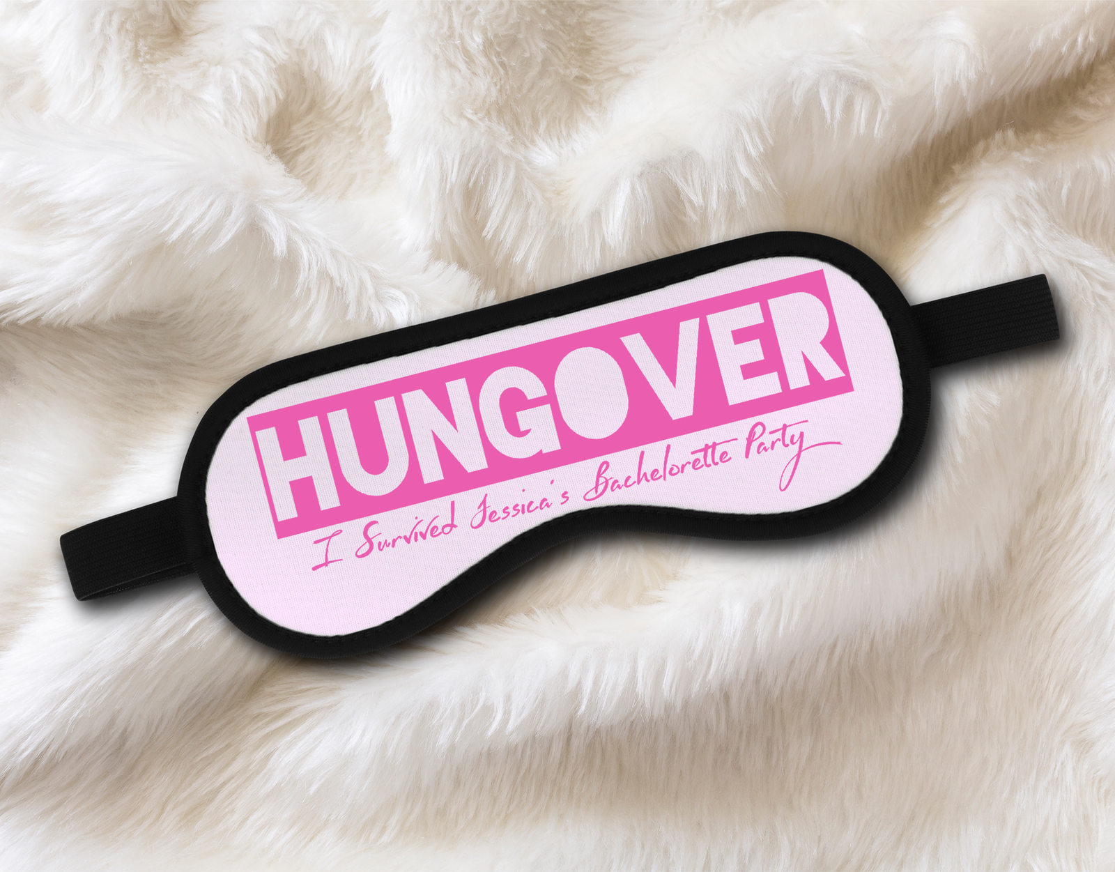 Bachelorette Party Sleep Mask Favors | Personalized Sleep Masks | Hungover