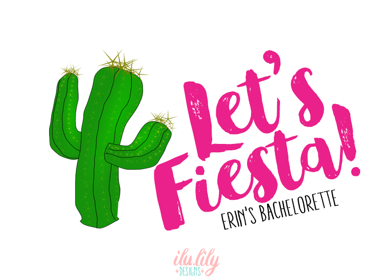 Bachelorette Party Bucket Hat | Let's Fiesta Personalized