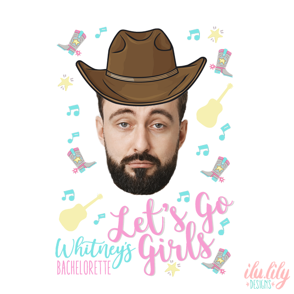 Custom Temporary Tattoo Bachelorette Party Favors | Let's Go Girls