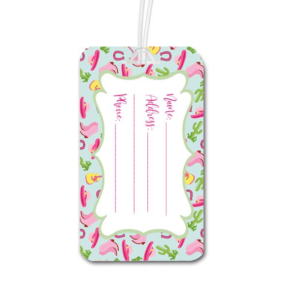 Bachelorette Luggage Tag Party Favor | Nashville, TN | Nash Bash