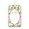 Wedding Luggage Tag Favor | Personalized Luggage Tags | Palm Leaves