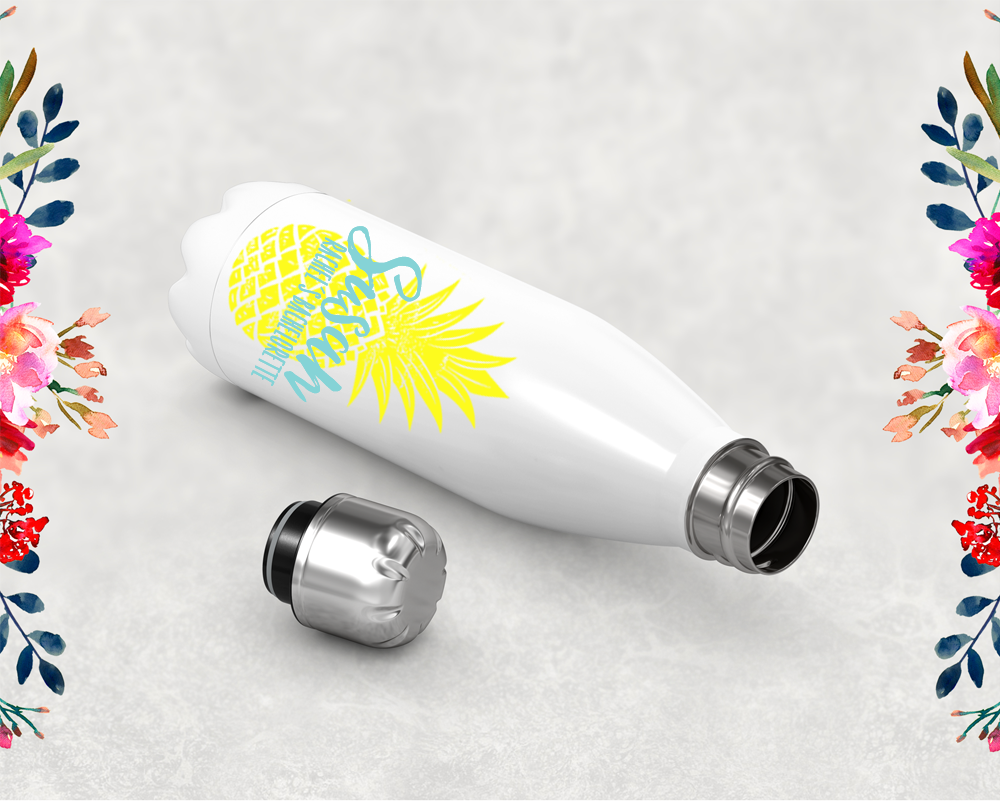 Bachelorette Party Personalized Water Bottle | Swell Style Water Bottle | Pineapple Personalized