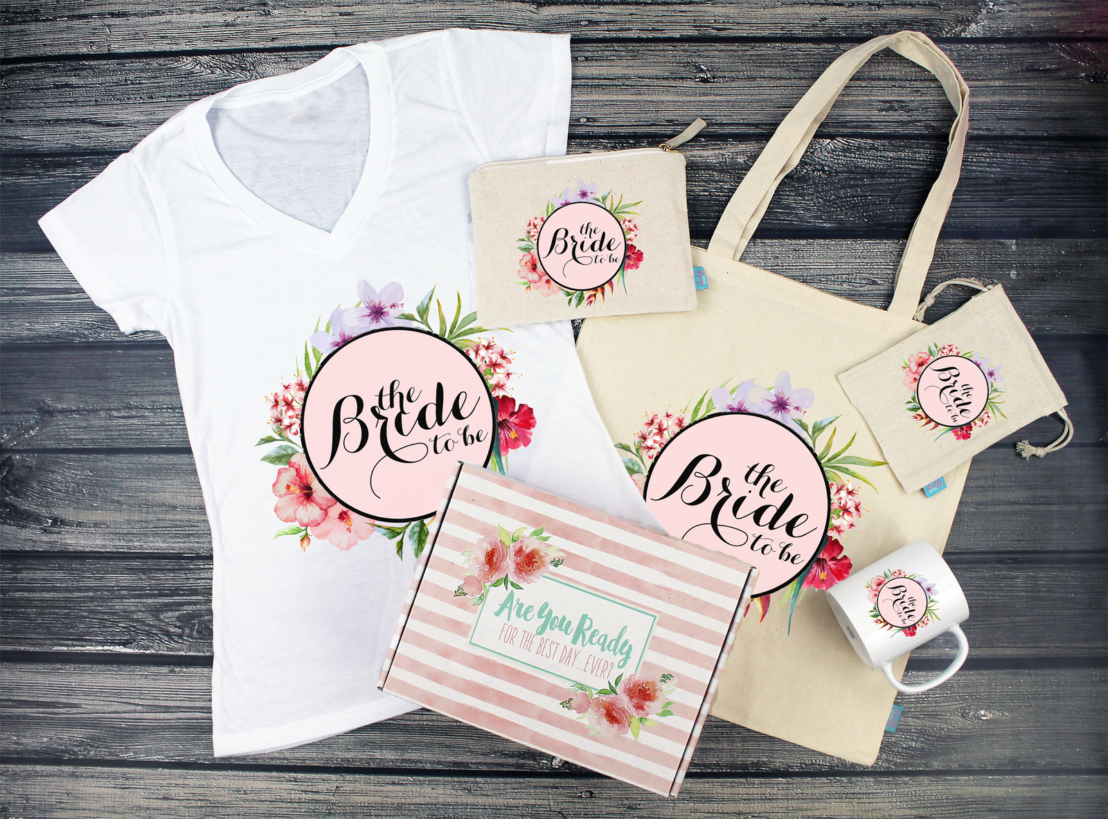 Bridal Gift Boxes | Gift for Bride to Be | Floral