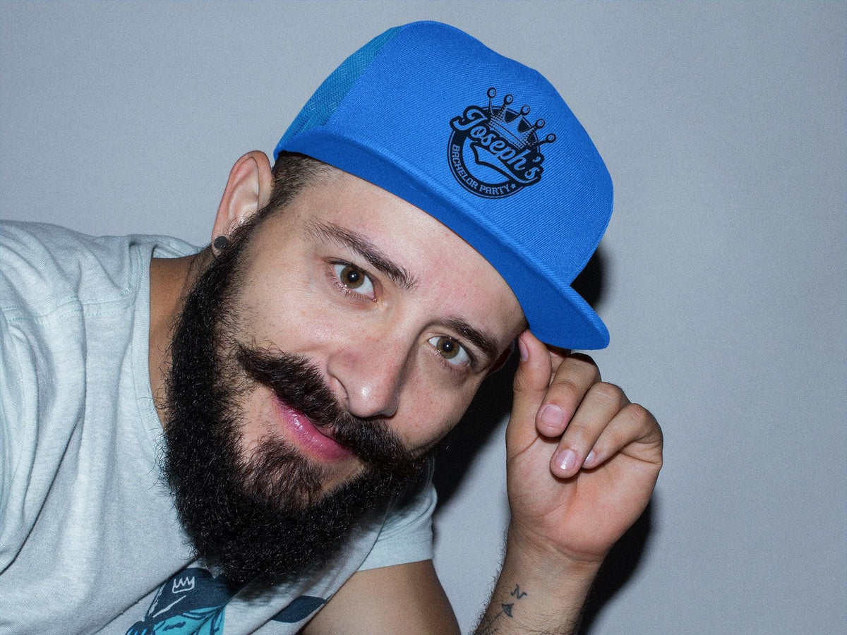 Bachelor Party Hat – Custom Trucker Cap with Foam Front &amp; Mesh Back Snapback