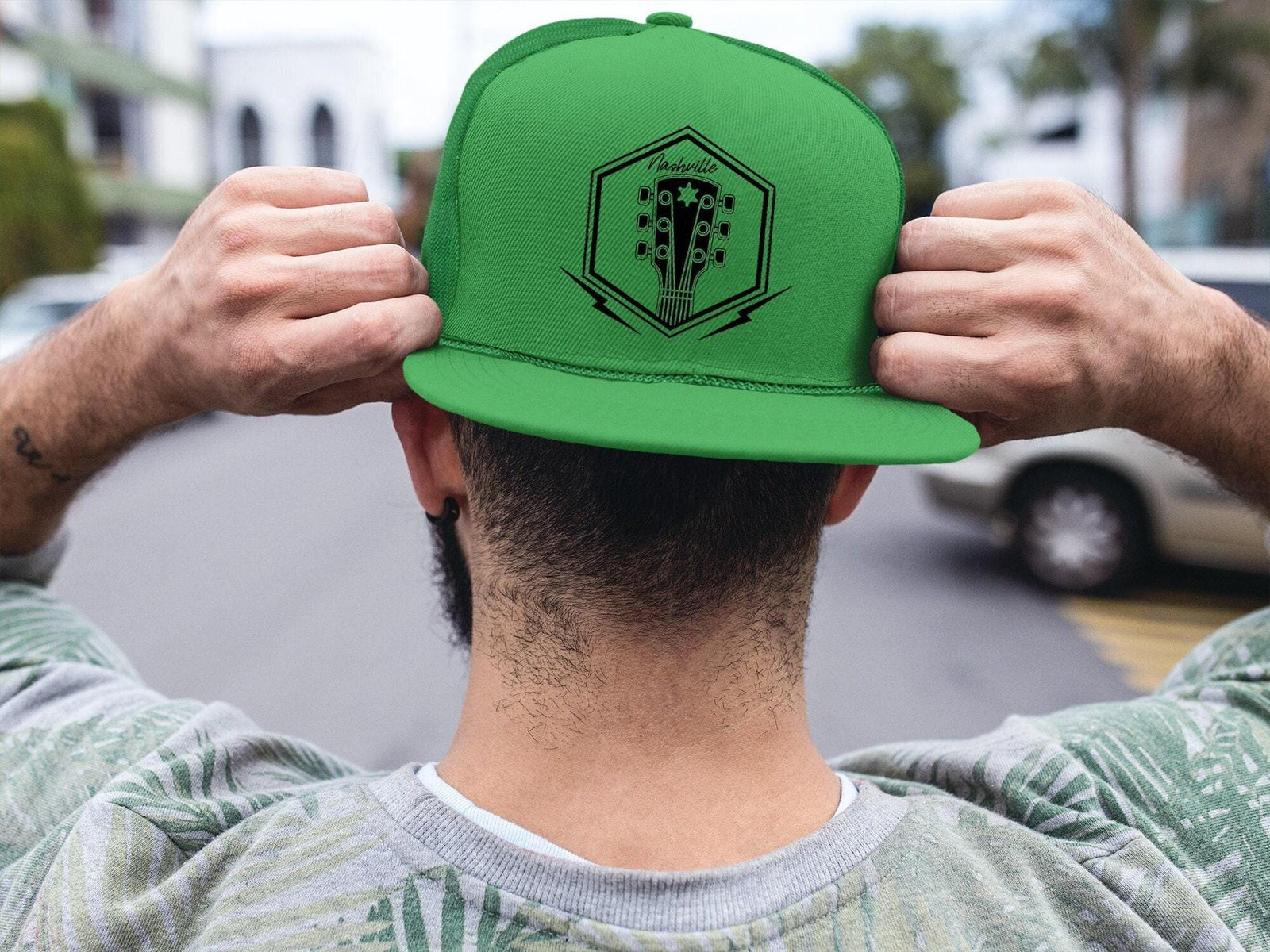 Bachelor Party Trucker Hat – Custom Nashville Groomsmen Gift with Adjustable Mesh