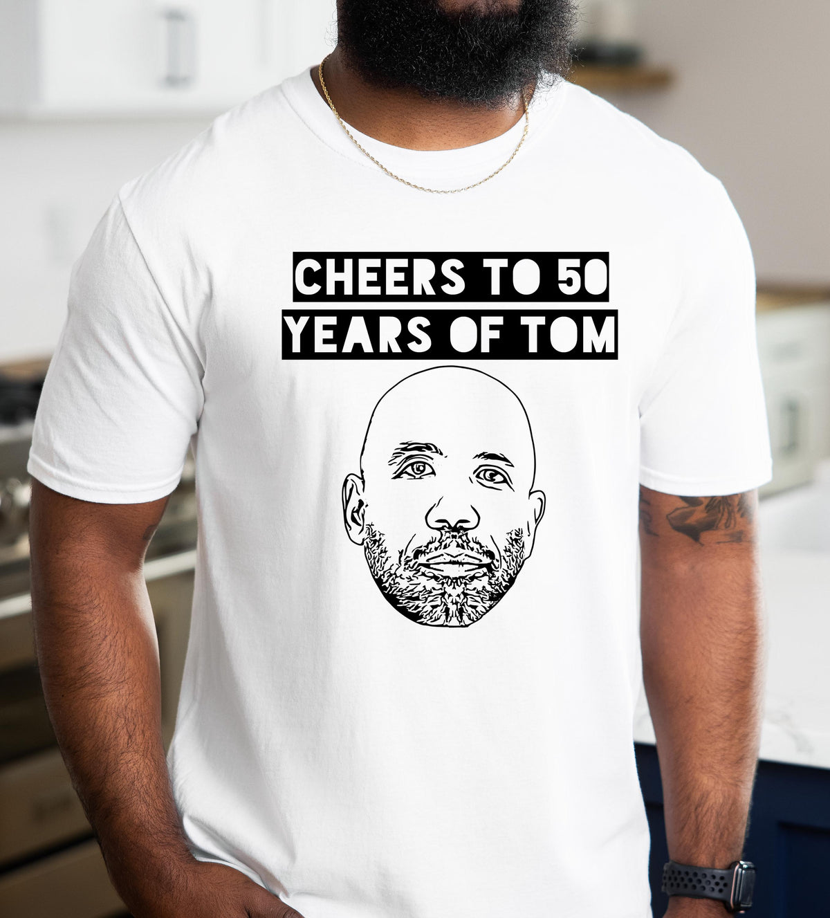 Custom Caricature T-Shirt – Personalized Birthday Party Favor With Unique Photo Design