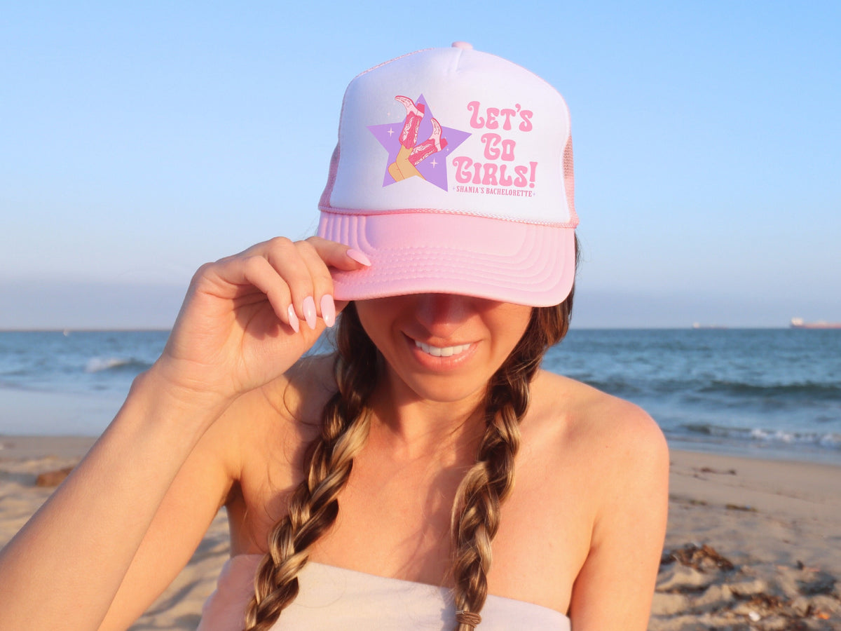 Nashville Custom Trucker Hat for Bachelorette Parties by Ilu.Lily
