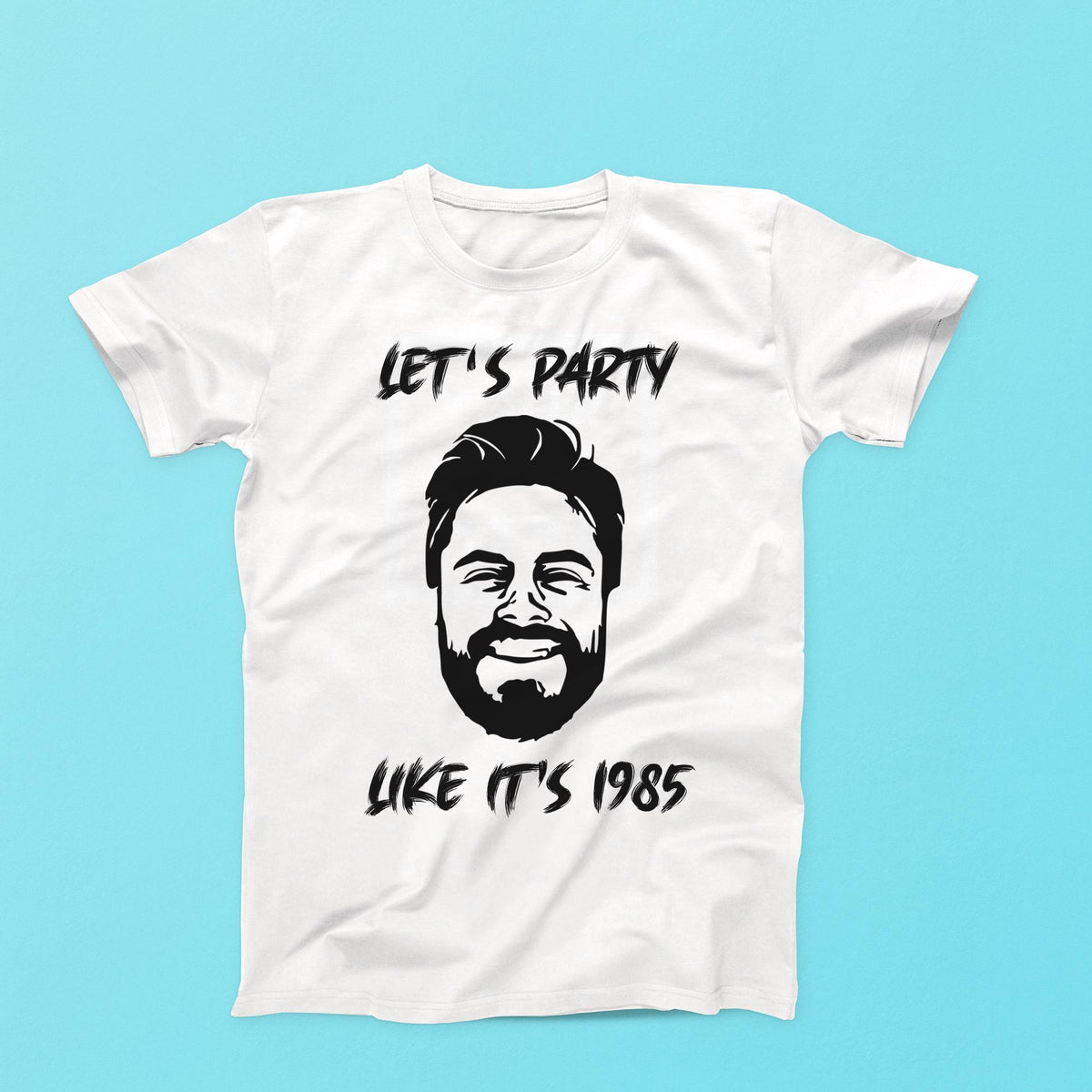 Custom Caricature T-Shirt - Personalized Birthday Party Favor Shirt With Custom Face