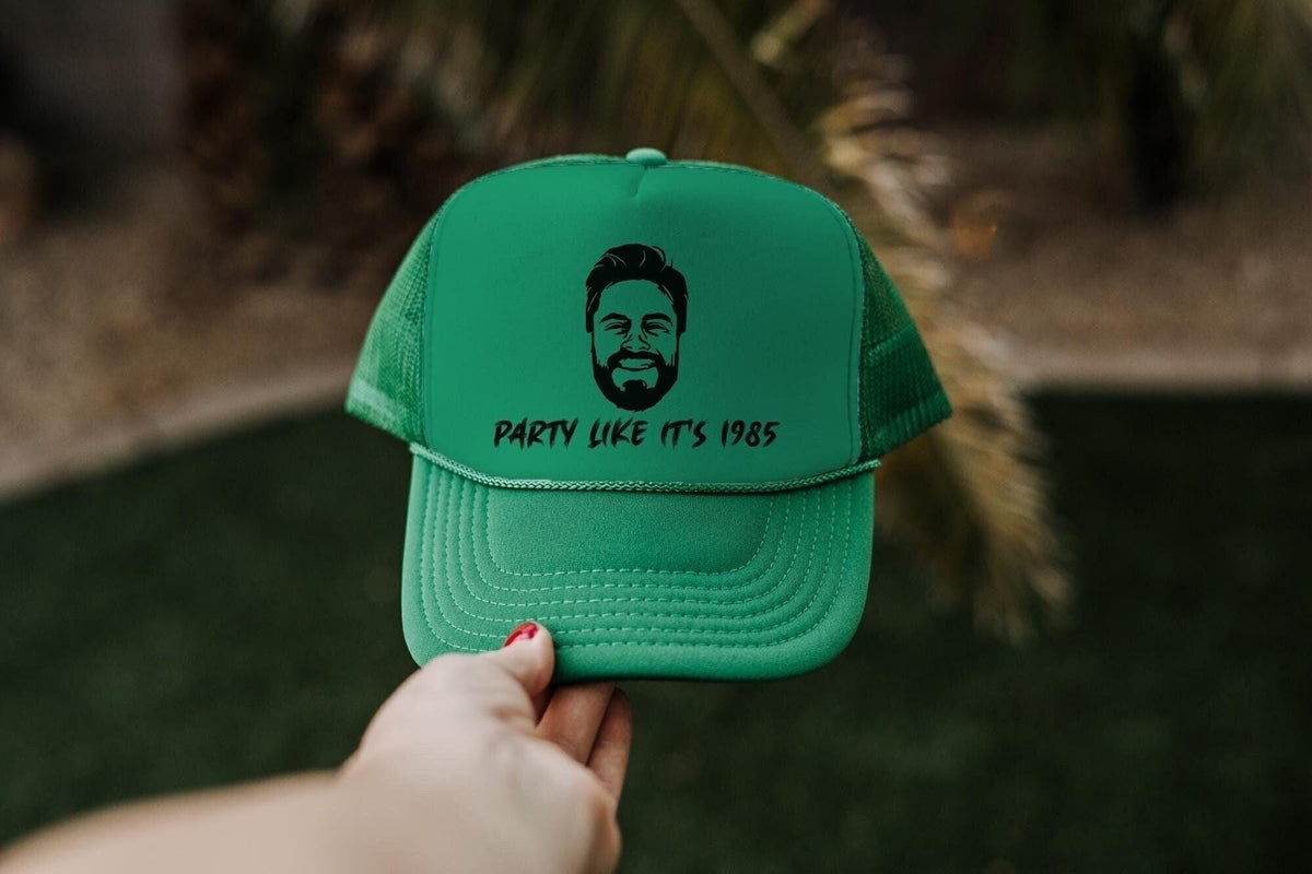 Custom Caricature Hat - Personalized Birthday Party Hats | Adjustable Snapback Cap