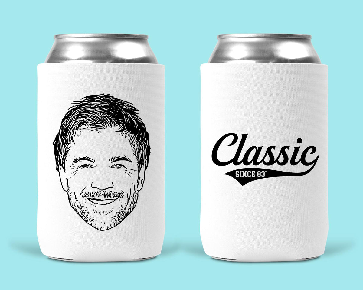 Custom Birthday Koozie – Personalized Can Cooler | Fun Birthday Favors | Vibrant Party Cozies