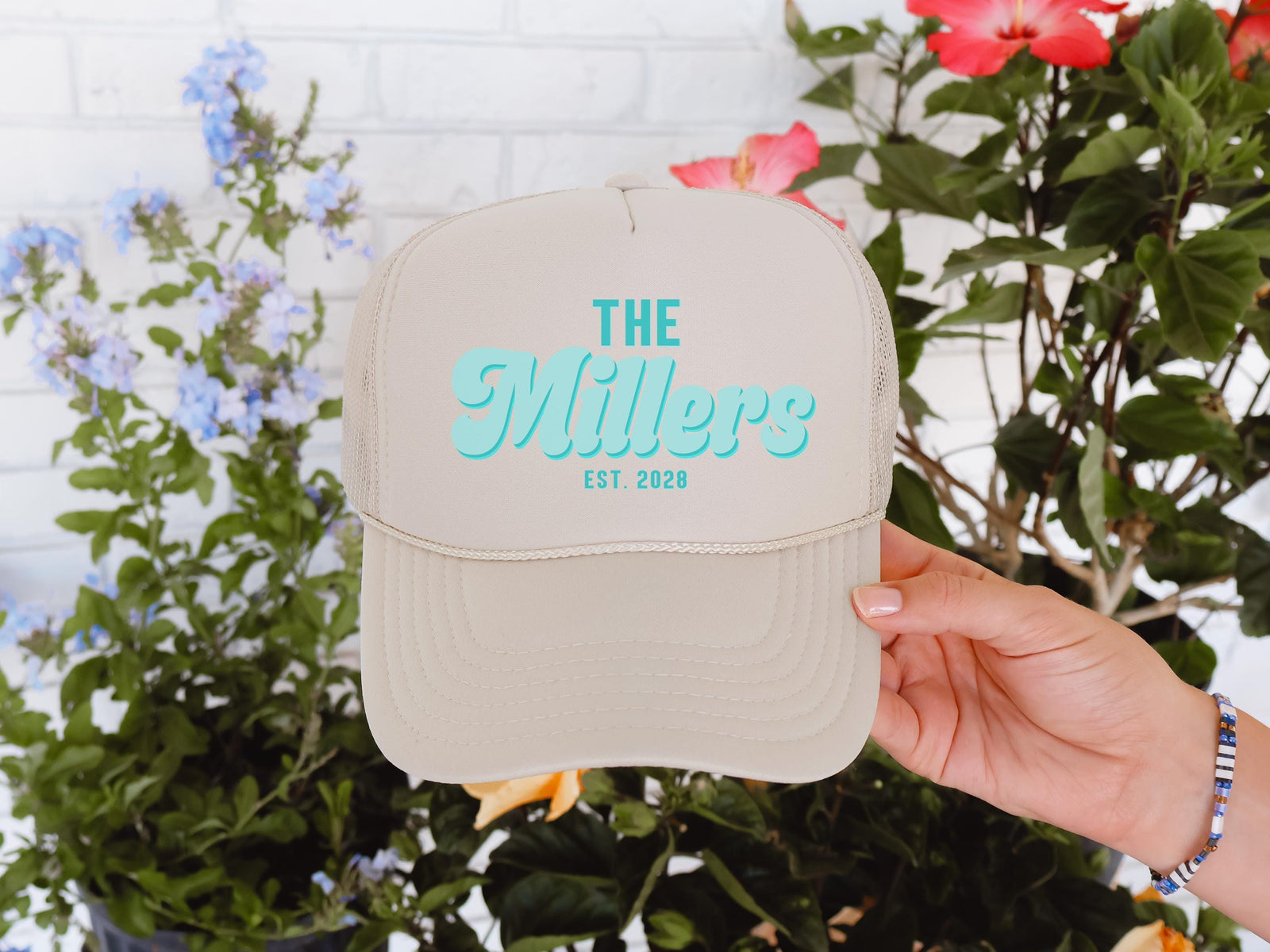 Custom Wedding Hats – Personalized Guest Hats | Adjustable Snapback Party Favors